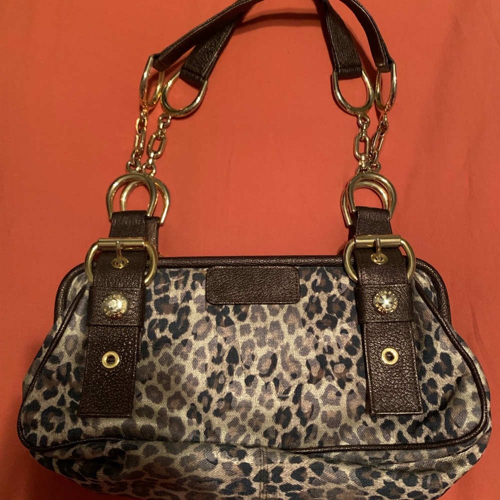 Stuart Weitzman Leopard print shoulder bag